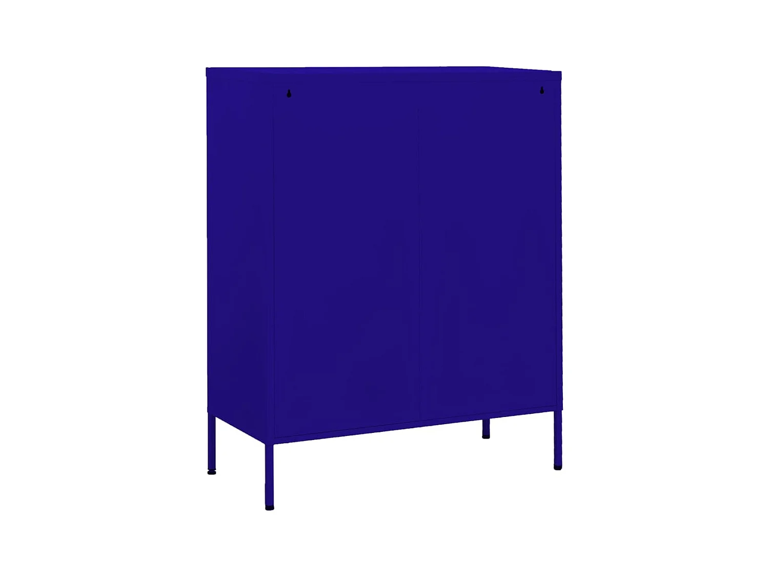 Armoire de rangement Bleu marine 80x35x101,5 cm Acier FR56706