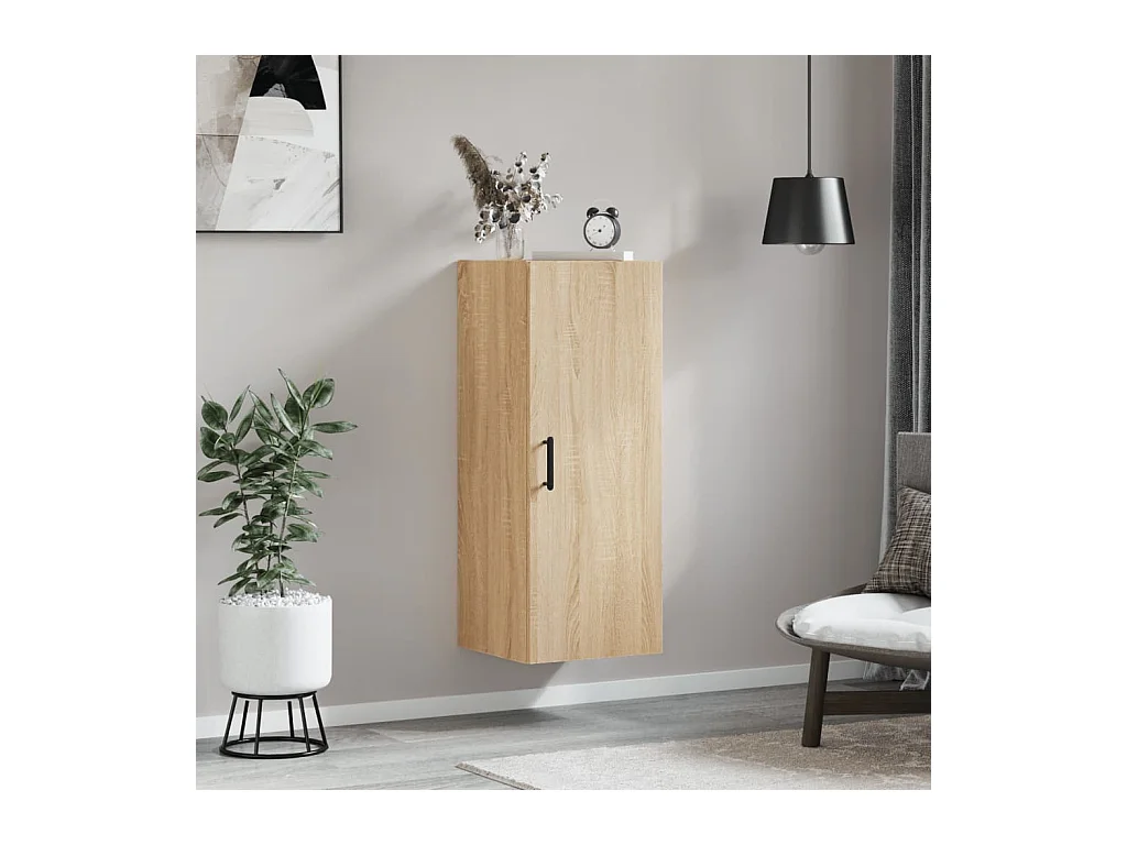 Armoire murale chêne sonoma 34,5x34x90 cm FR52609