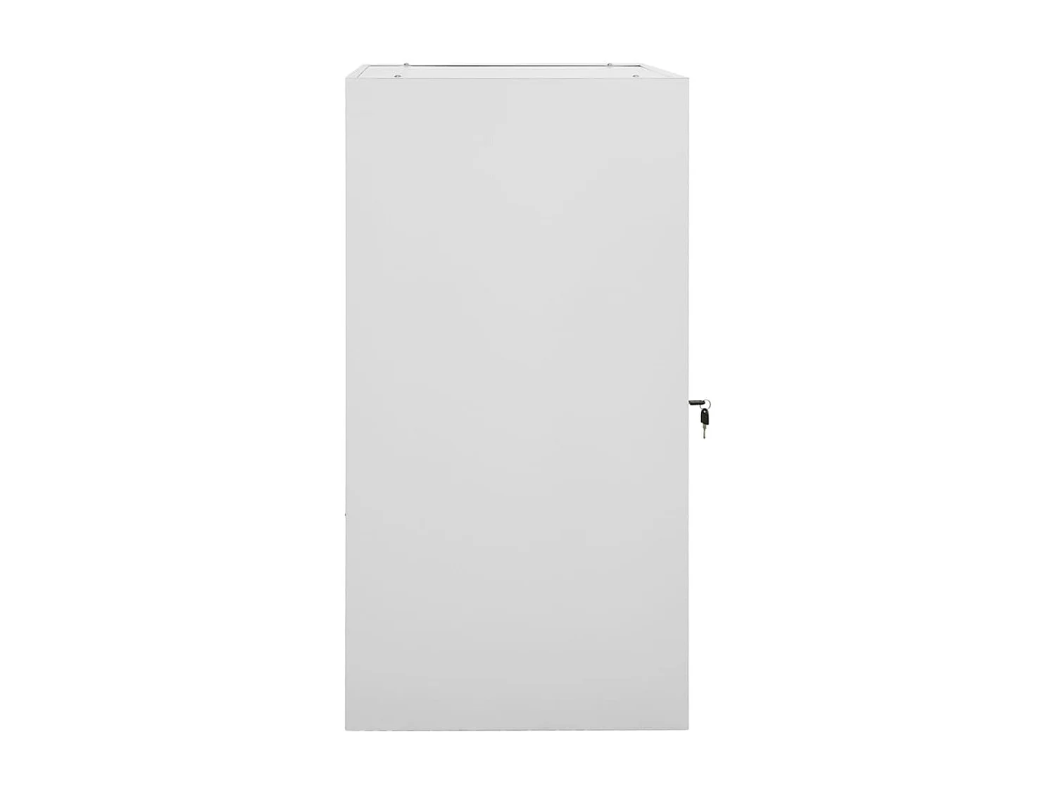 Zadelkast 53x53x105 cm staal lichtgrijs   BE681361