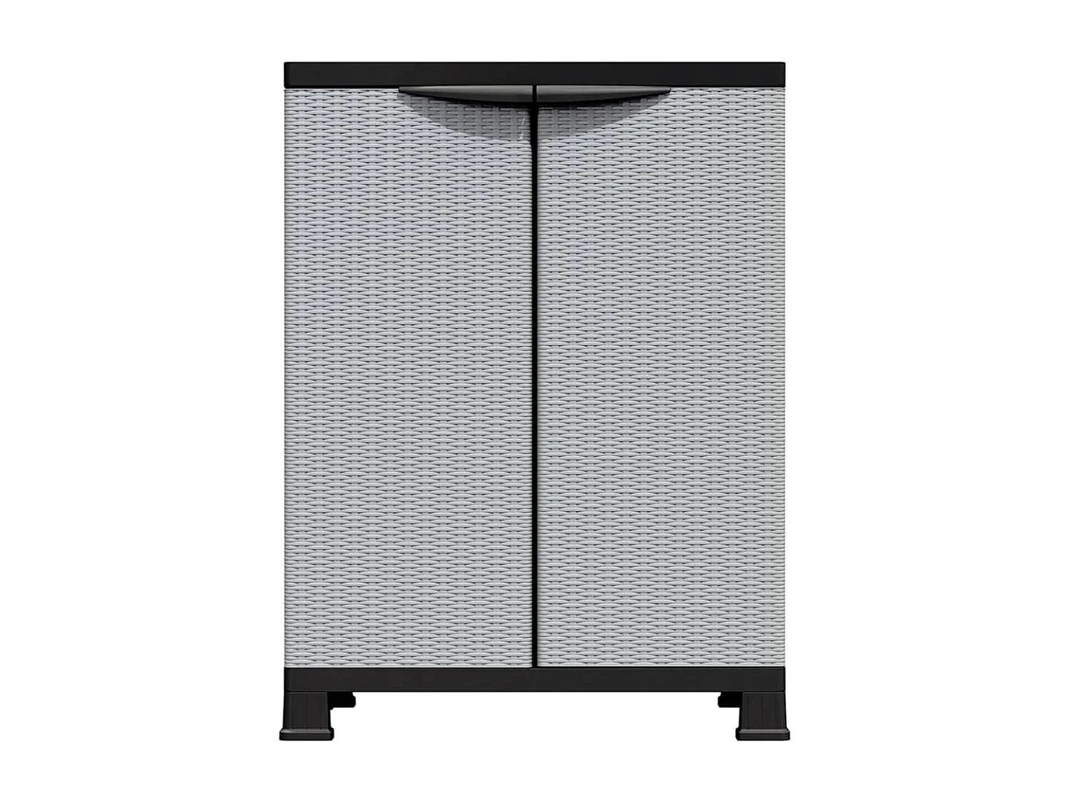 Opbergkast 68x39x92 cm rattan ontwerp BE755106