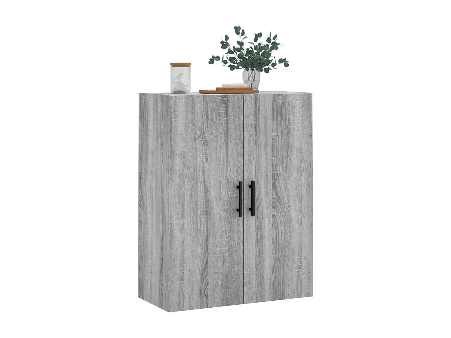 Armoire murale sonoma gris 69,5x34x90 cm FR74682