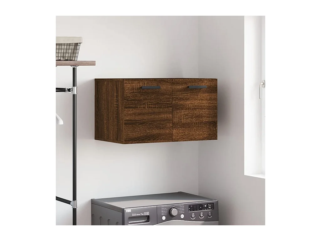 Armoire murale Chêne marron 60x36,5x35 cm Bois d'ingénierie FR19972