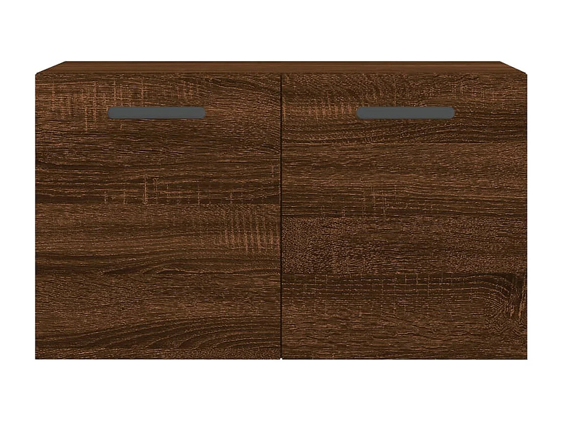 Wandkast 60x36,5x35 cm bewerkt hout bruin eikenkleur BE417930