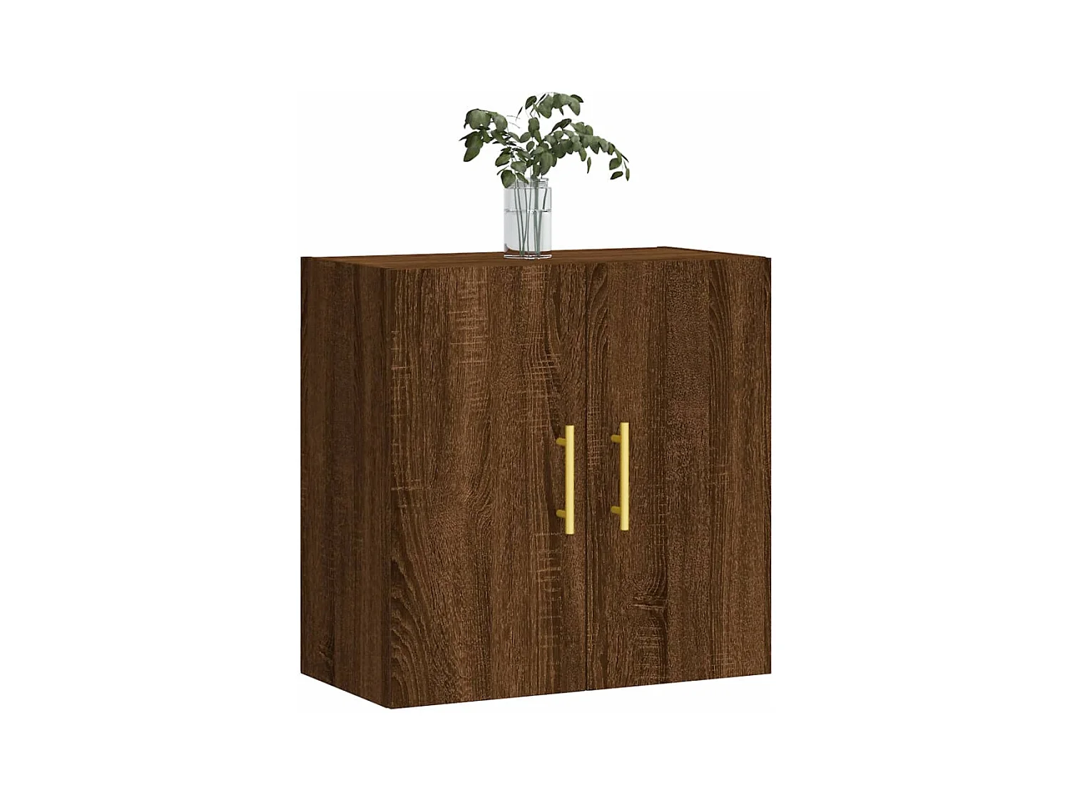 Armoire murale chêne marron 60x31x60 cm bois d'ingénierie FR89731