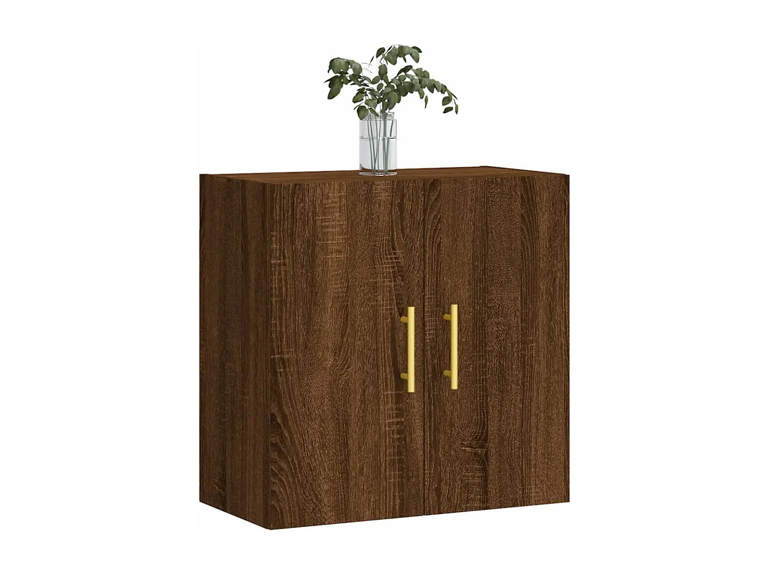 Armoire murale chêne marron 60x31x60 cm bois d'ingénierie FR89731