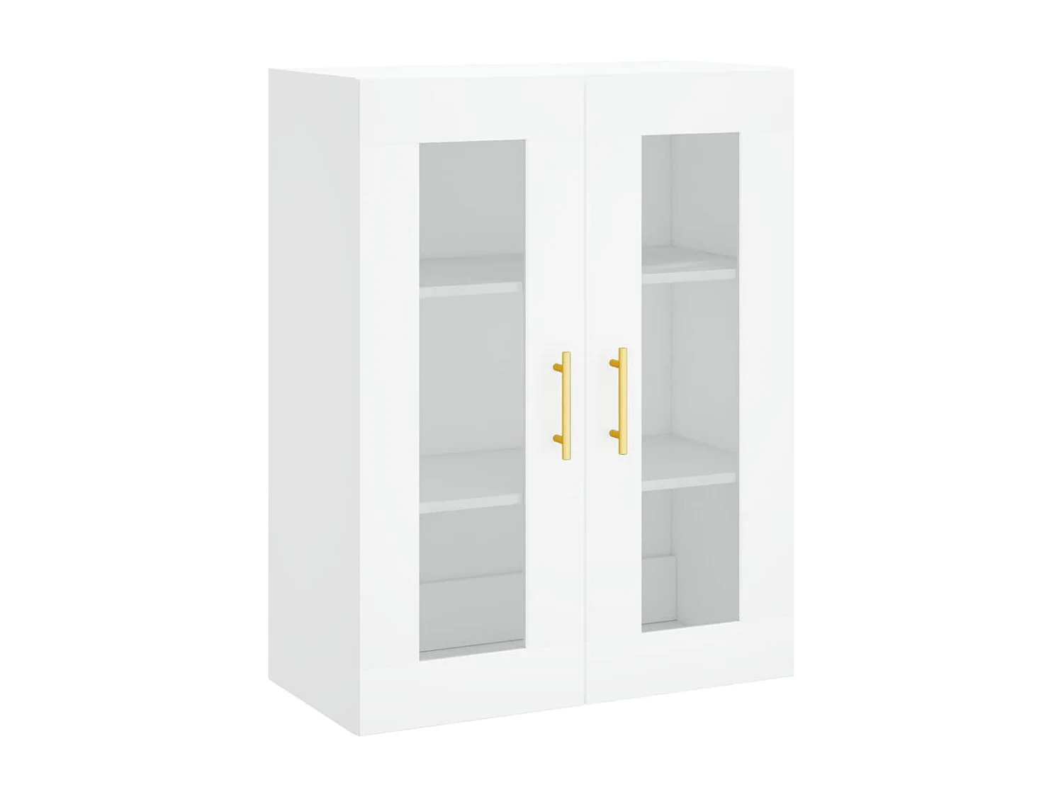 Armoire murale blanc 69,5x34x90 cm FR85507