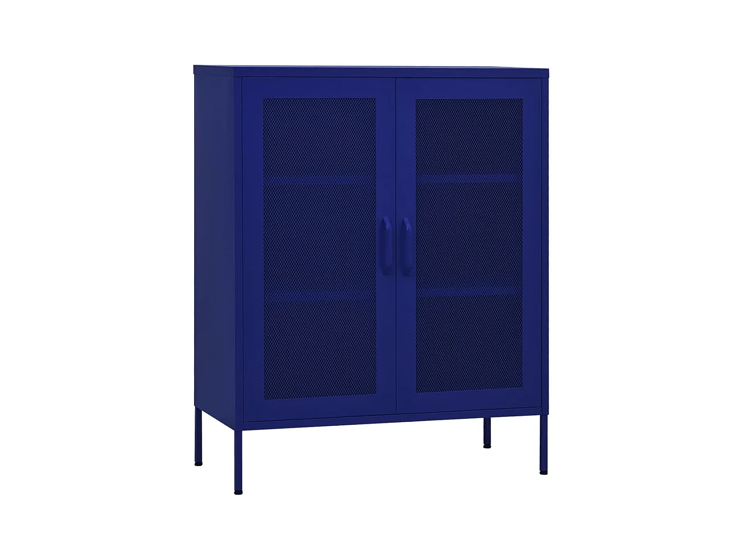 Armoire de rangement Bleu marine 80x35x101,5 cm Acier FR66004