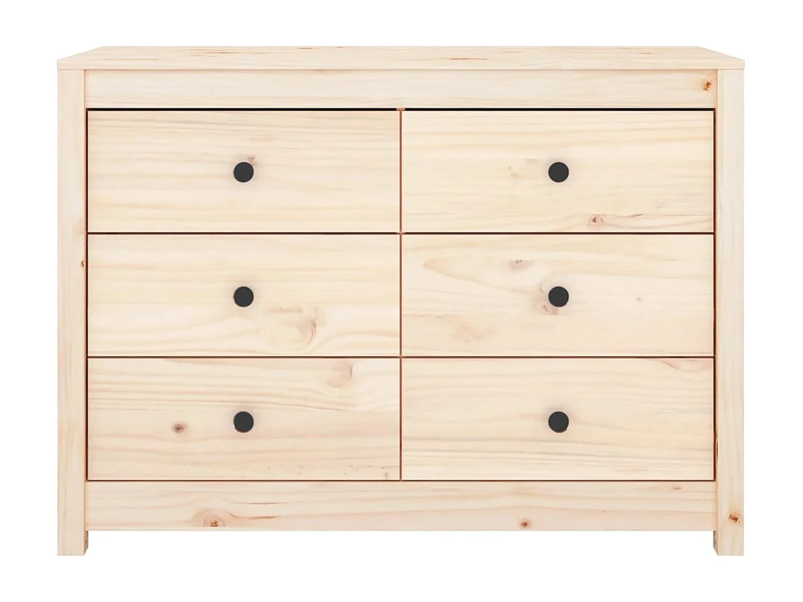 Dressoir 100x40x72 cm massief grenenhout BE124750