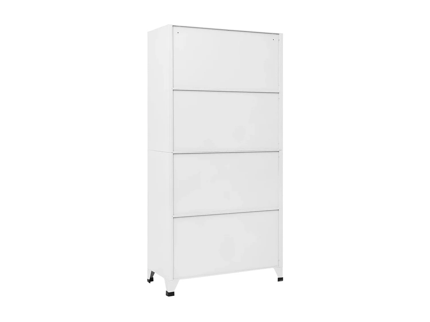 Cacifo com 6 compartimentos aço 90x45x180 cm cinzento PT136026