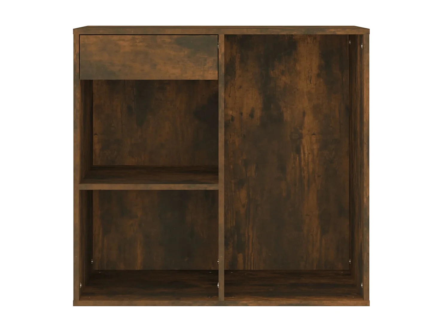 Armoire cosmétique Chêne fumé 80x40x75 cm Bois d'ingénierie FR34382