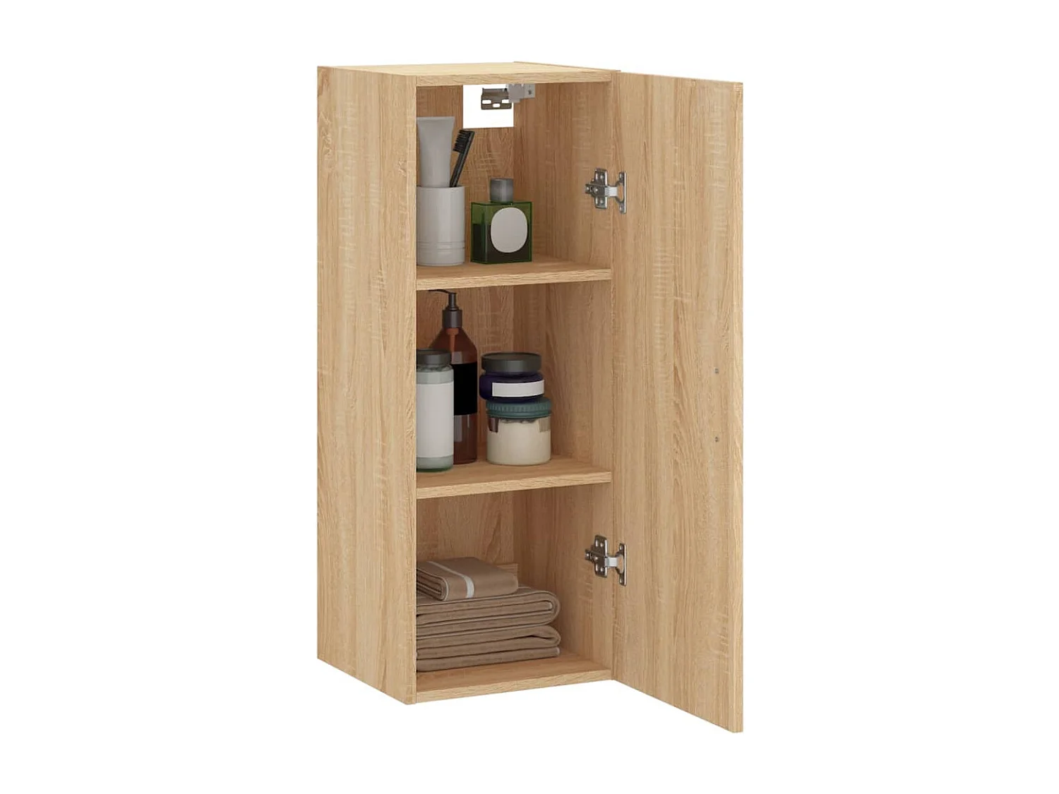 Armario de pared roble Sonoma 34,5x34x90 cm ES913145