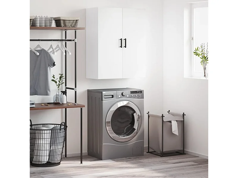 Armoire murale blanc 69,5x34x90 cm FR70991