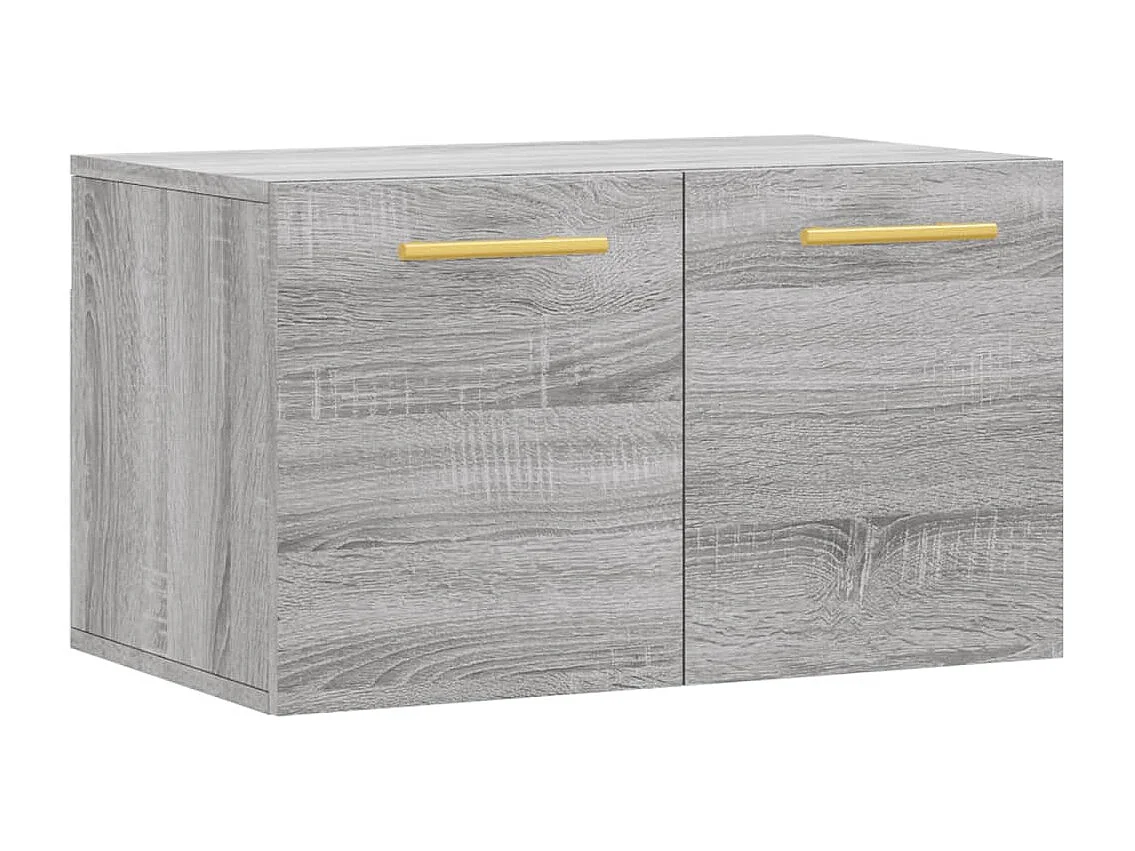 Armoire murale Sonoma gris 60x36,5x35 cm Bois d'ingénierie FR47925