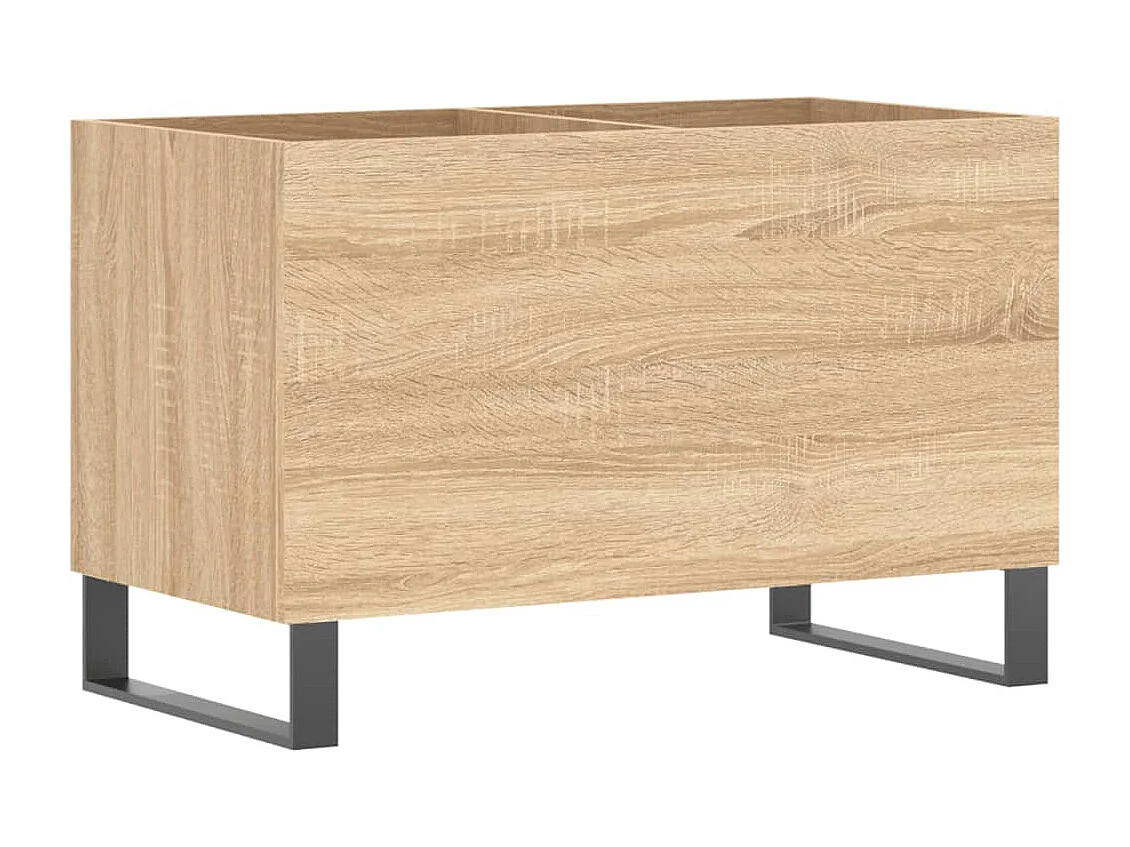 Armoire à disques chêne sonoma 74,5x38x48 cm bois d'ingénierie FR14944