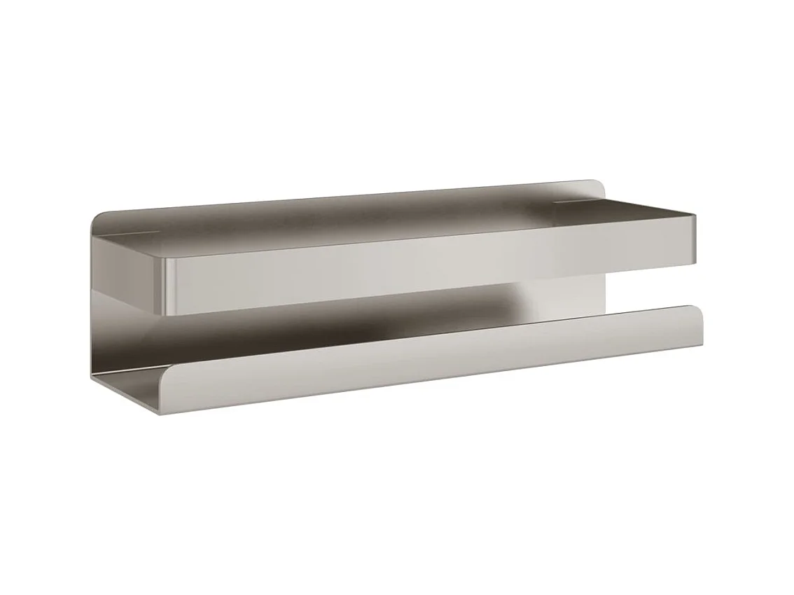 Étagère de douche 23x6,5x6 cm acier inoxydable 304 brossé FR74125