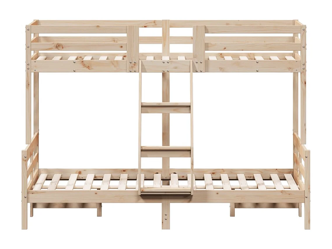 Stapelbed massief grenenhout 90x200/120x200 cm BE823987