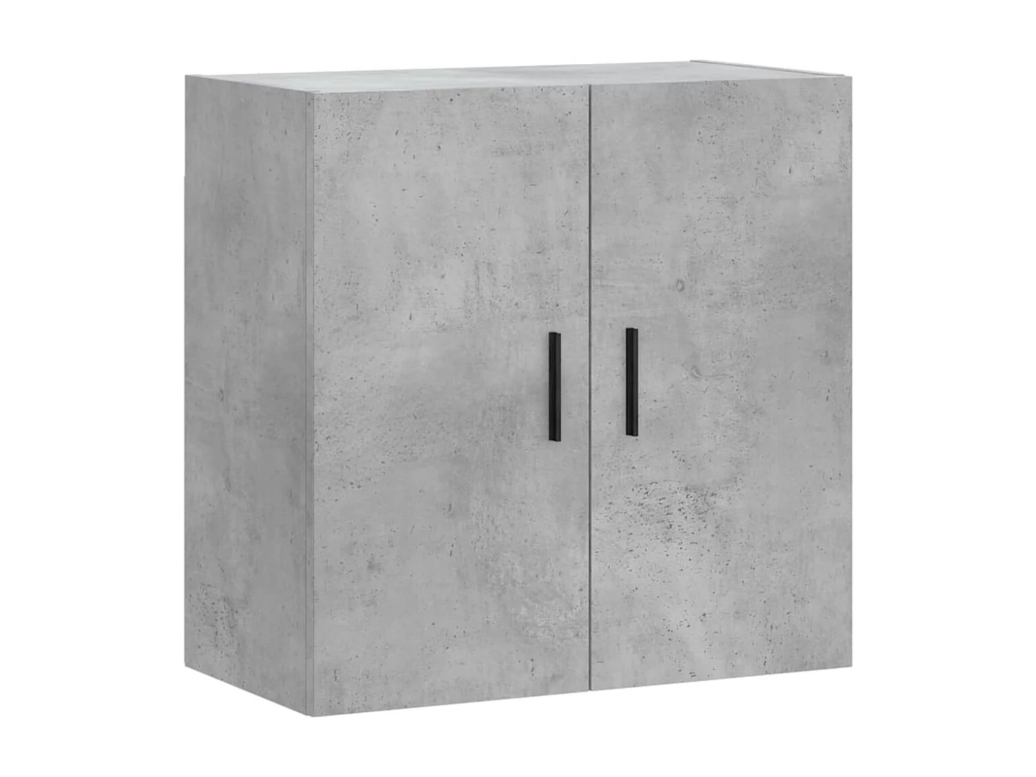 Wandkast 60x31x60 cm bewerkt hout betongrijs BE623828