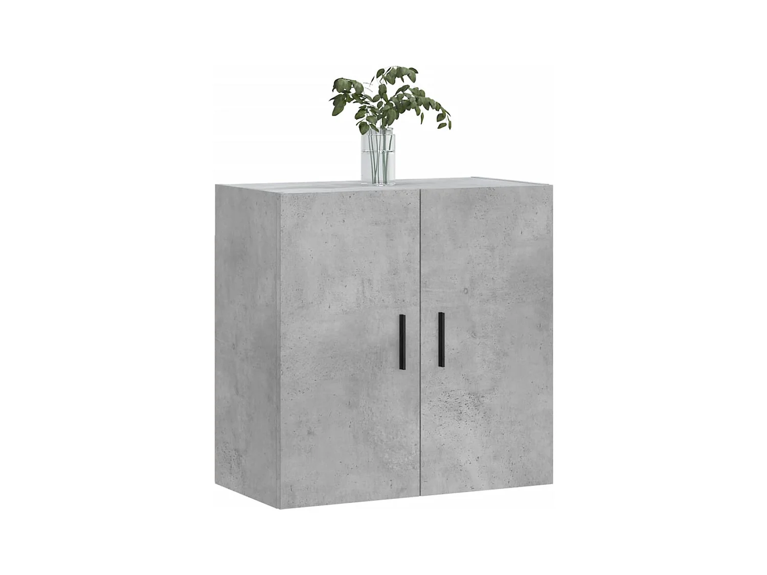 Armoire murale gris béton 60x31x60 cm bois d'ingénierie FR99001