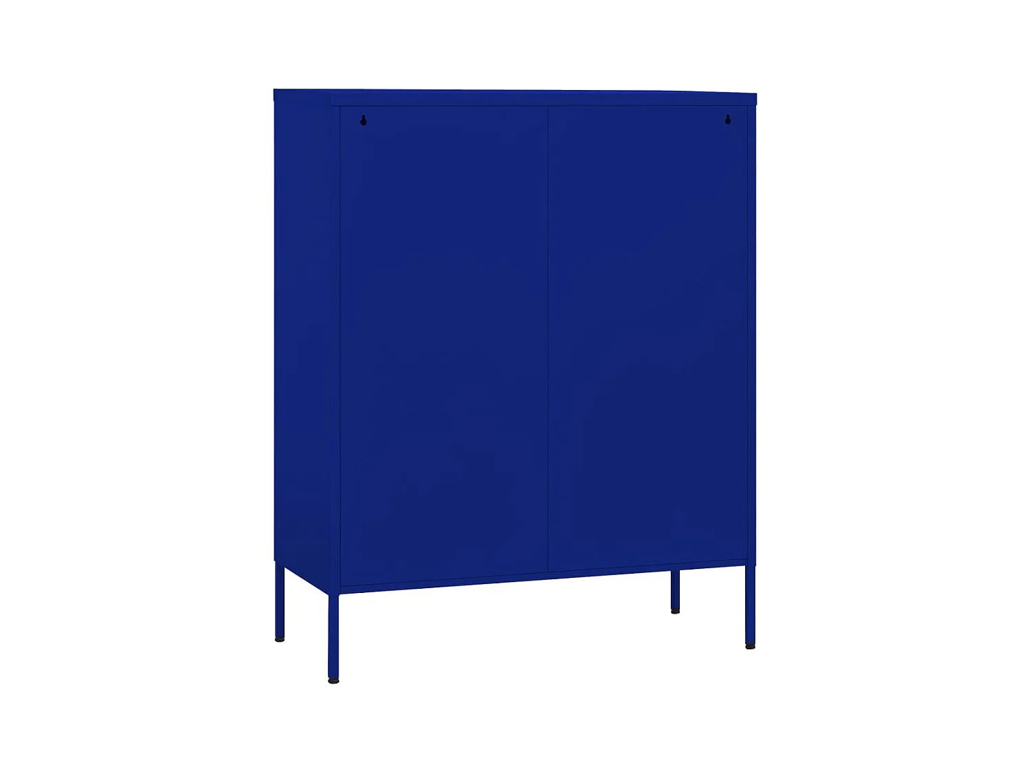 Armoire de rangement Bleu marine 80x35x101,5 cm Acier FR12052