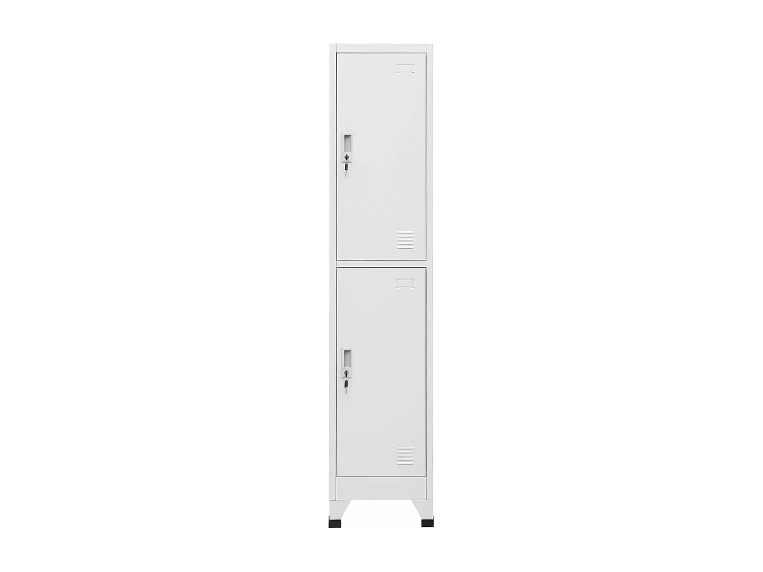 Armoire à casier avec 2 compartiments 38x45x180 cm FR93486