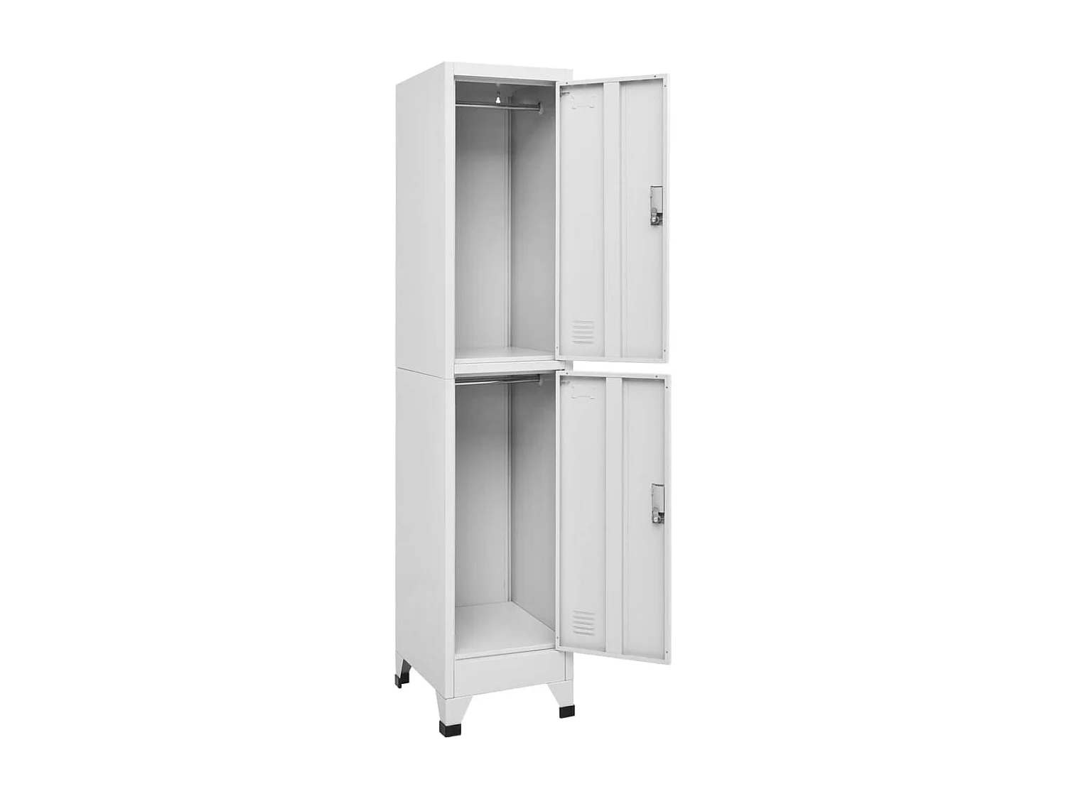 Armoire à casier avec 2 compartiments 38x45x180 cm FR93486