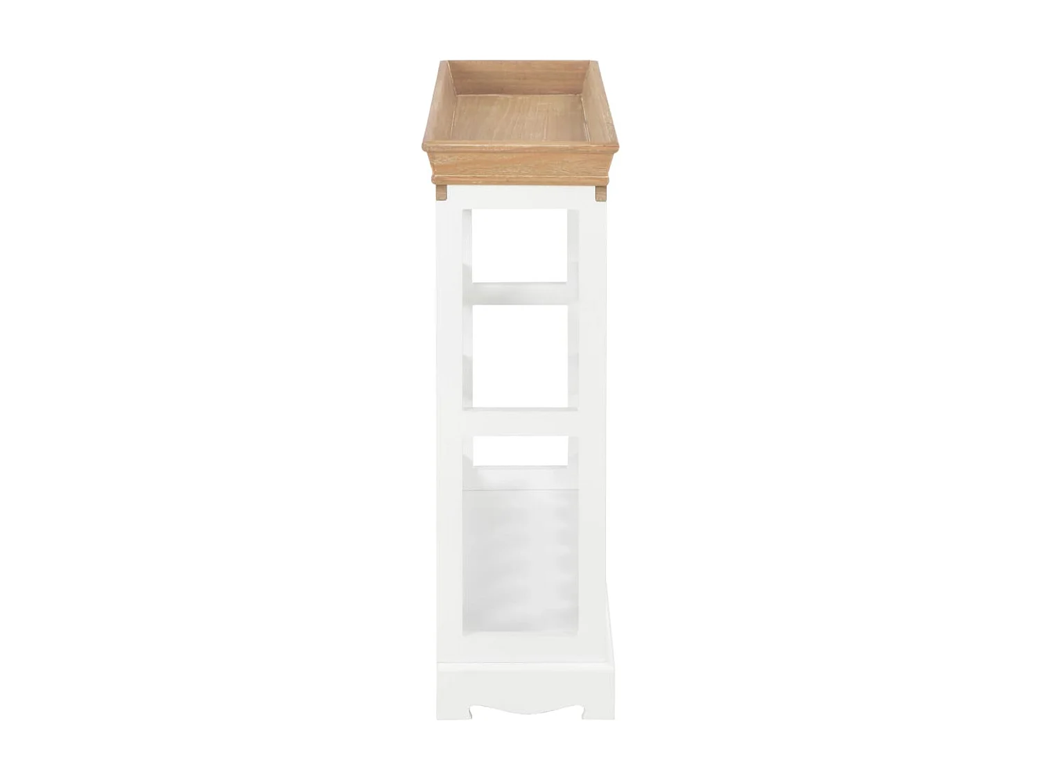 Armoire à vin Blanc 70 x 22,5 x 70,5 cm MDF FR85399