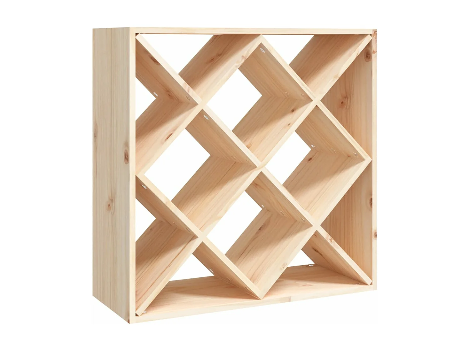 Armoire à vin 62x25x62 cm Bois de pin massif FR55194