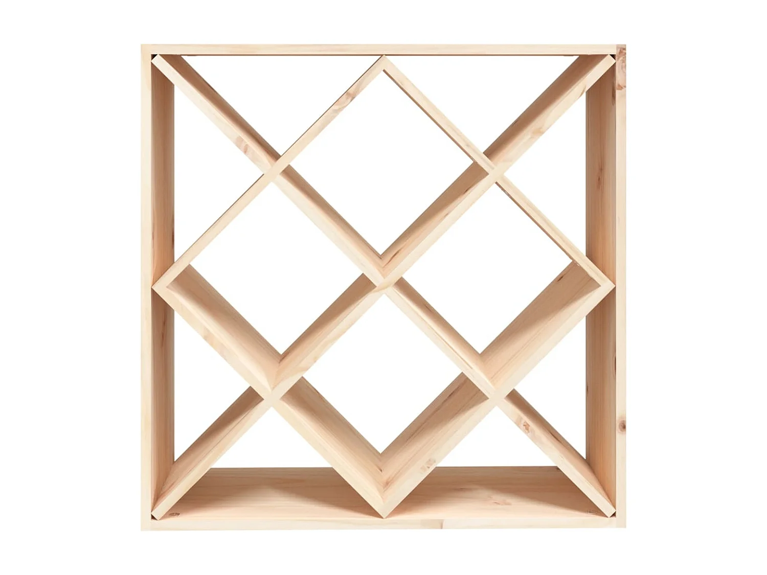 Armoire à vin 62x25x62 cm Bois de pin massif FR55194