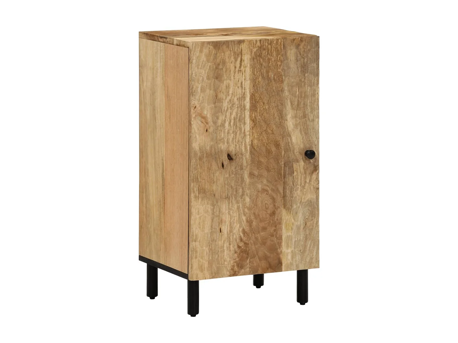 Armario auxiliar madera maciza de mango 40x33x75 cm ES874841