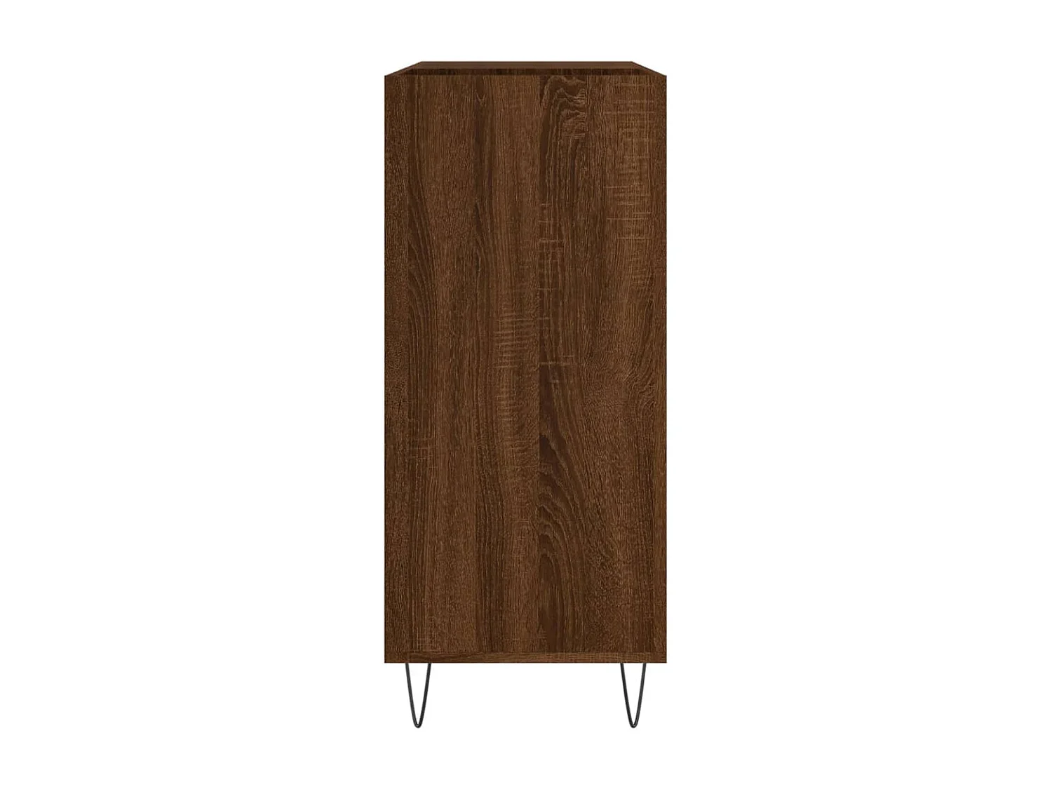 Armoire à disques chêne marron 84,5x38x89 cm bois d'ingénierie FR85085