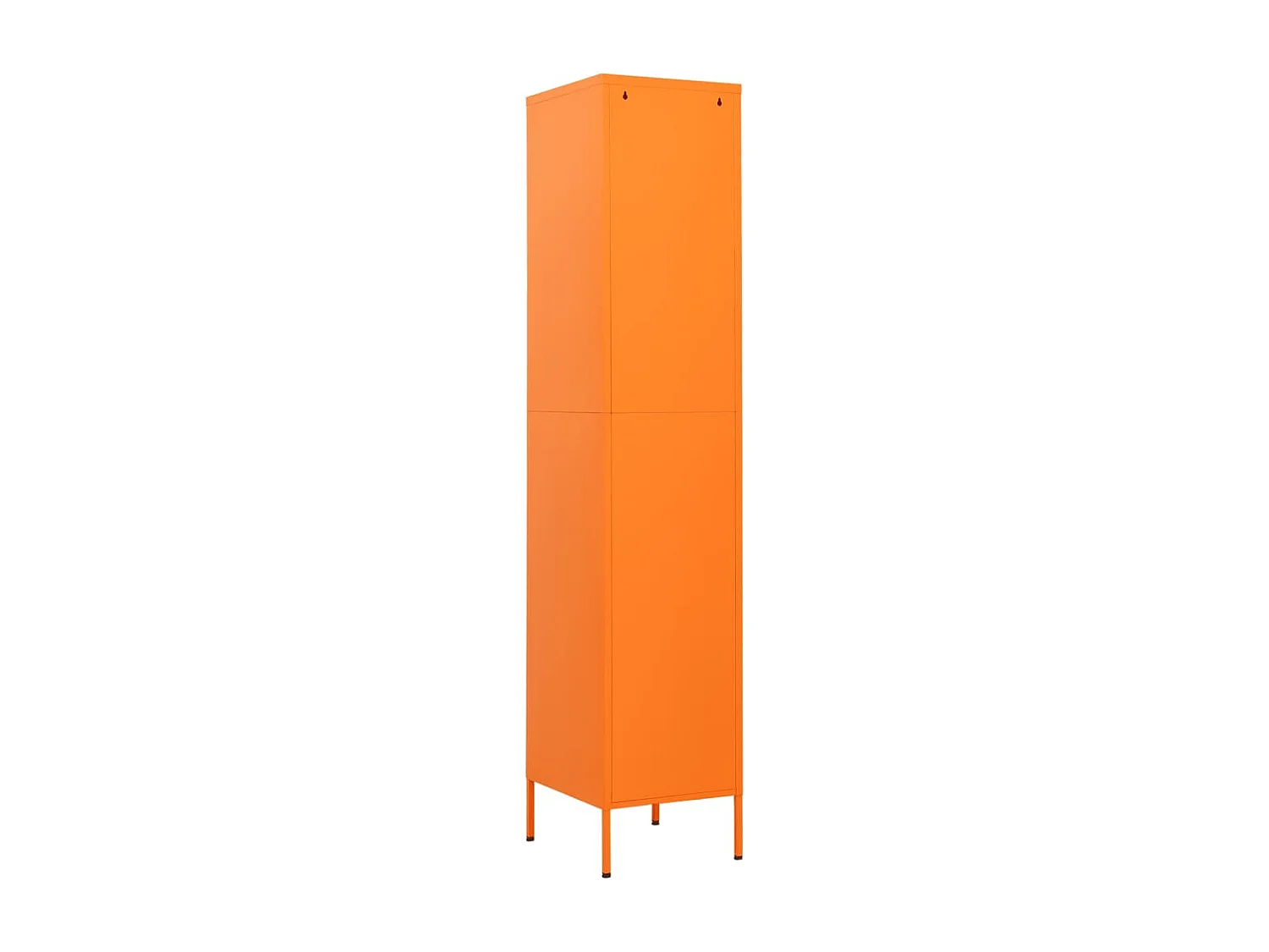 Armoire à casiers Orange 35x46x180 cm Acier FR46299