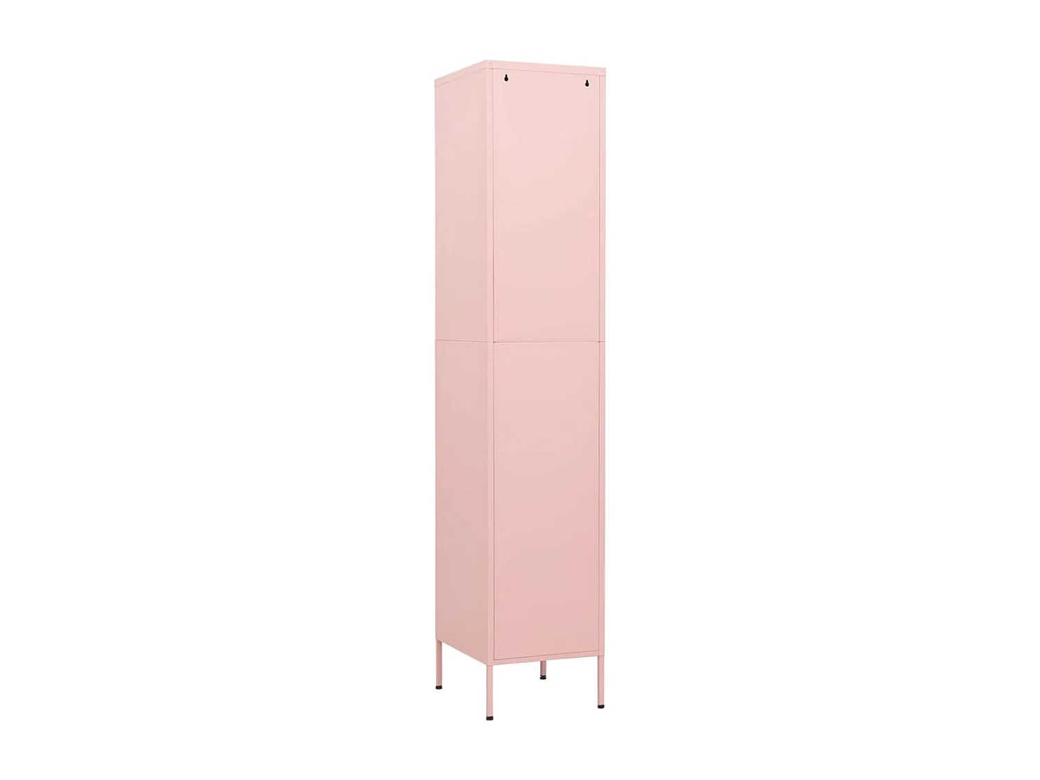 Armoire à casiers Rose 35x46x180 cm Acier FR21786