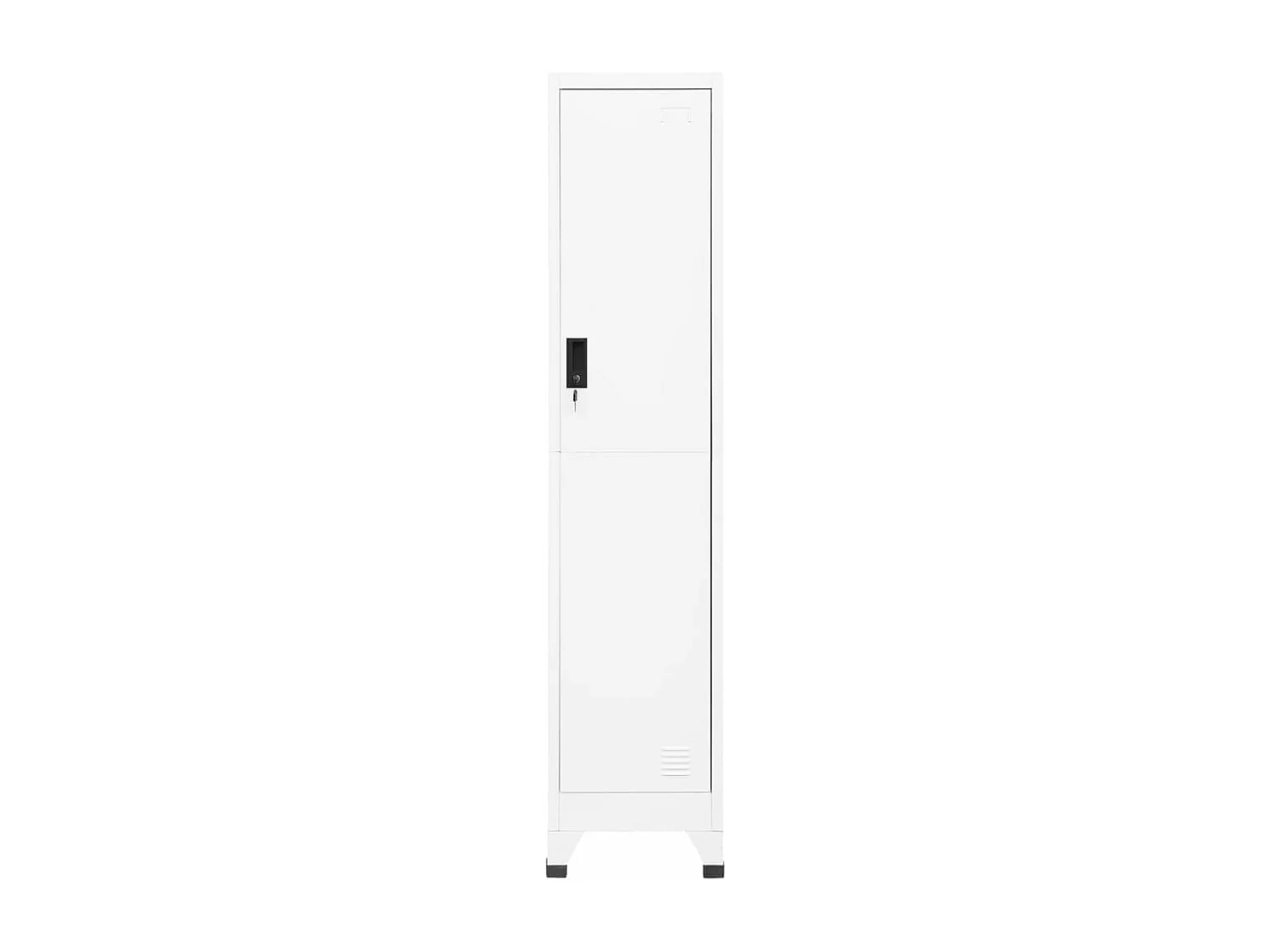 Armoire à casiers Blanc 38x45x180 cm Acier FR11092