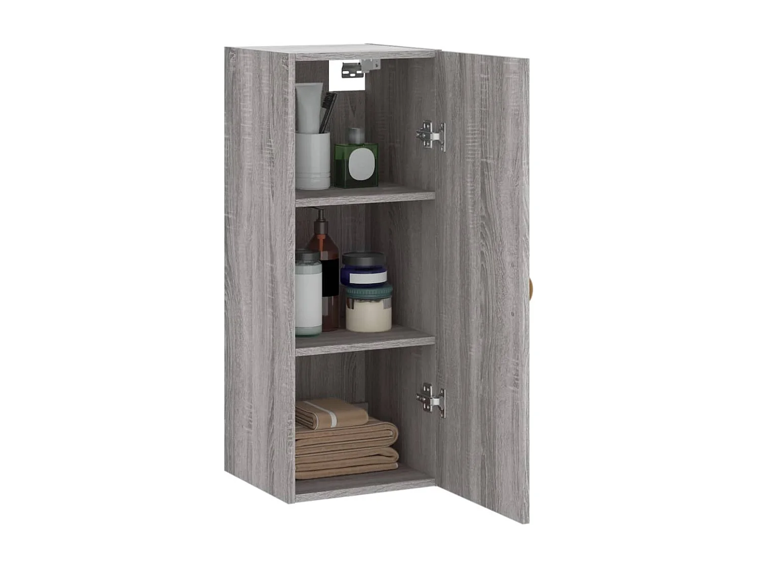 Armoire murale sonoma gris 34,5x34x90 cm FR29623