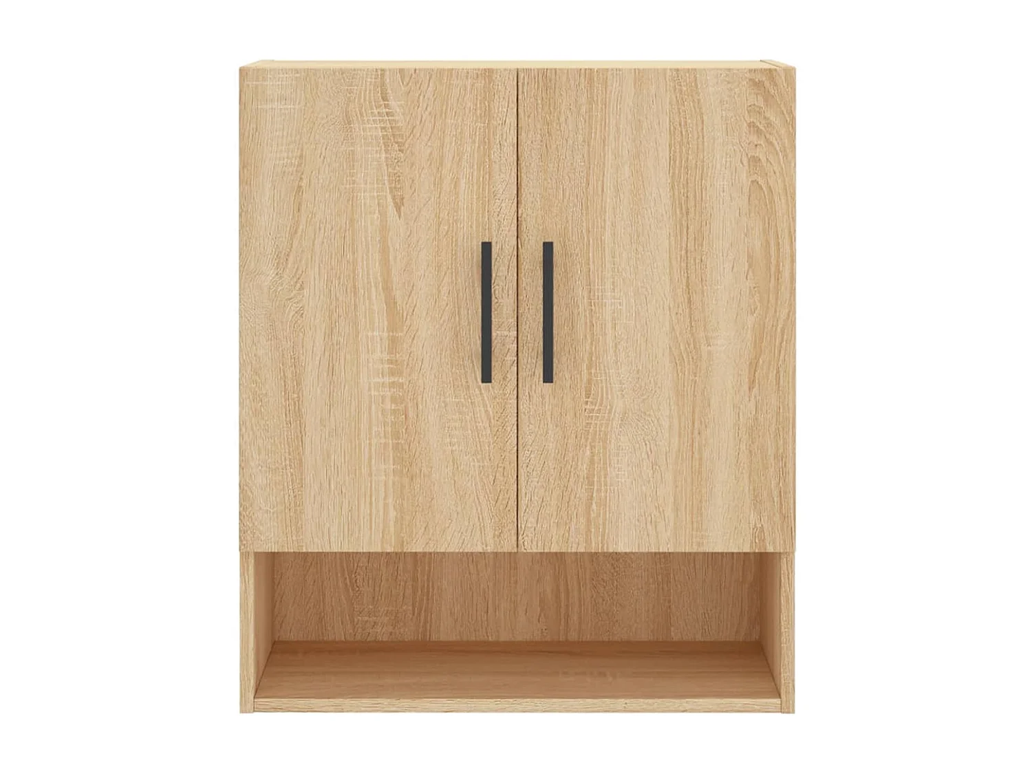 Wandkast 60x31x70 cm bewerkt hout sonoma eikenkleurig BE779678