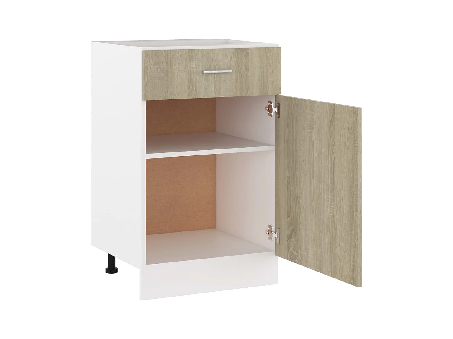 Armário inferior c/ gavetas derivados de madeira carvalho PT154322