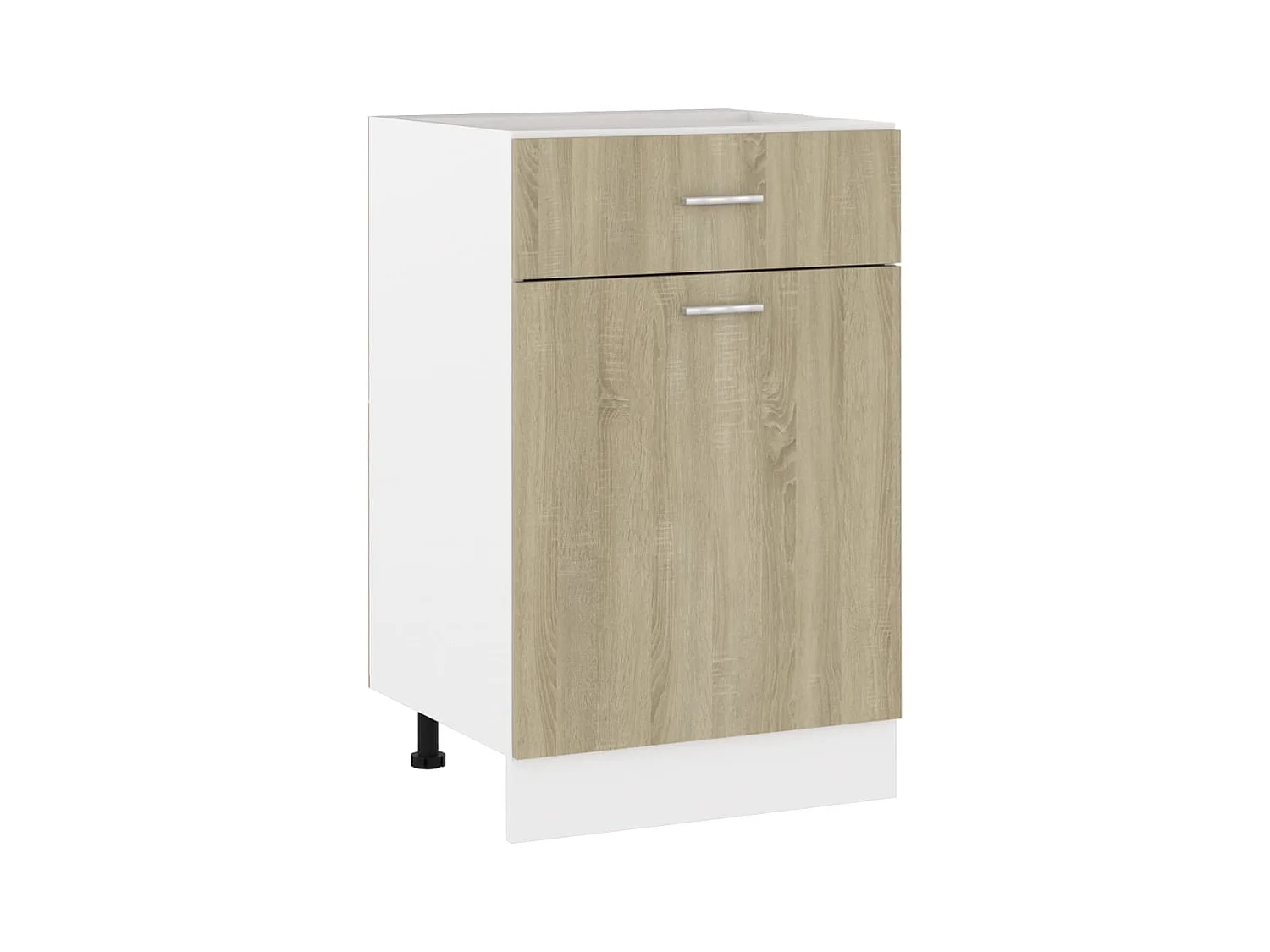 Armário inferior c/ gavetas derivados de madeira carvalho PT154322