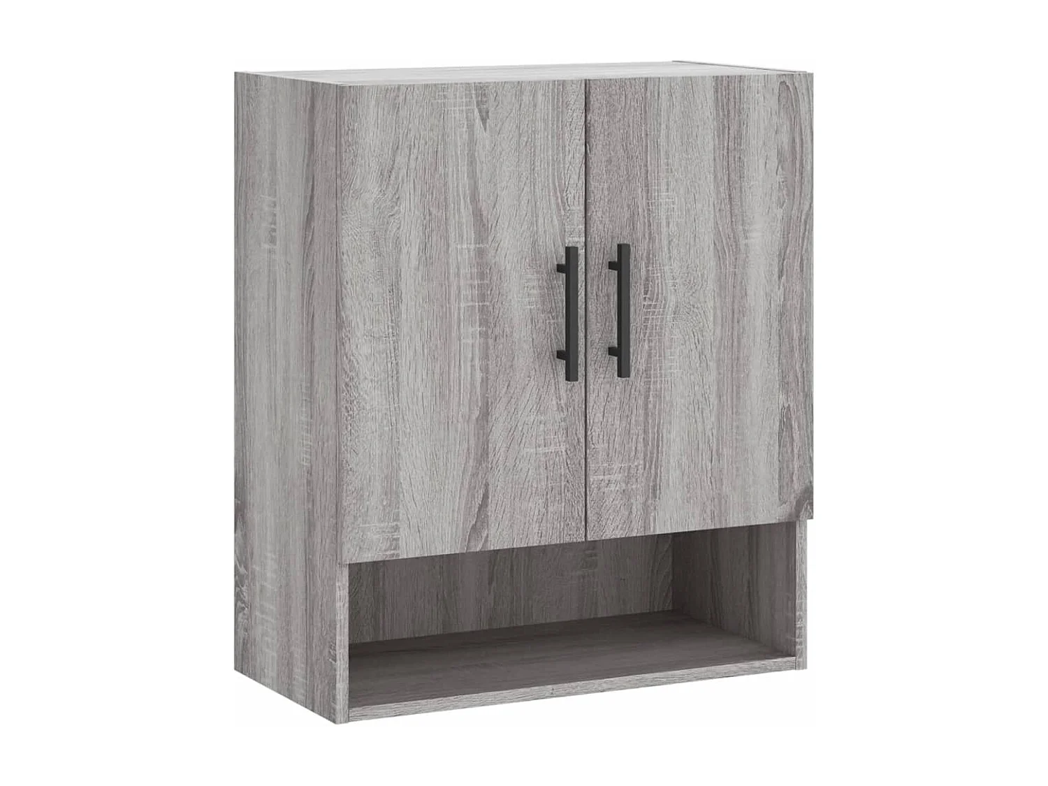 Armoire murale sonoma gris 60x31x70 cm bois d'ingénierie FR99463