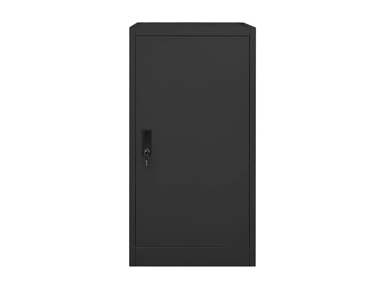Armoire à selles Anthracite 53x53x105 cm Acier FR98987