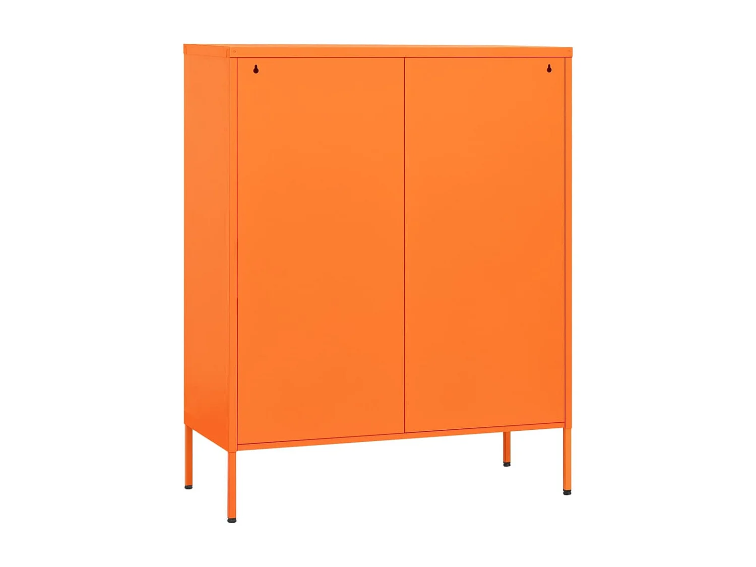 Armoire de rangement Orange 80x35x101,5 cm Acier FR21558