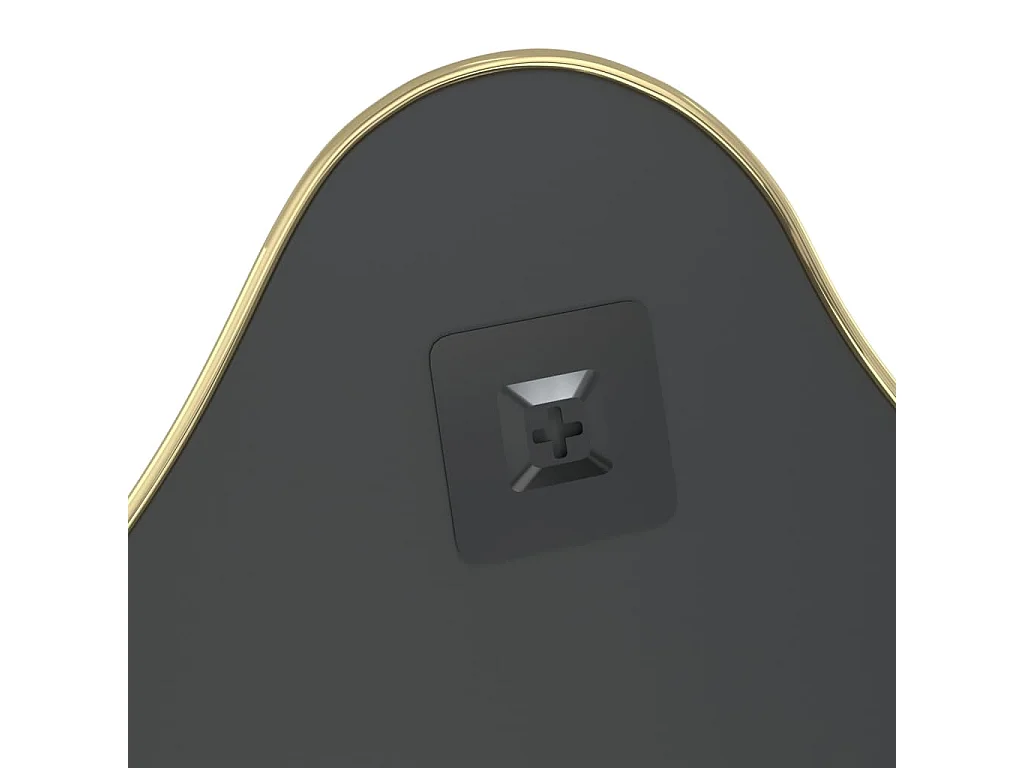 Miroir mural Doré 50x40 cm FR91635