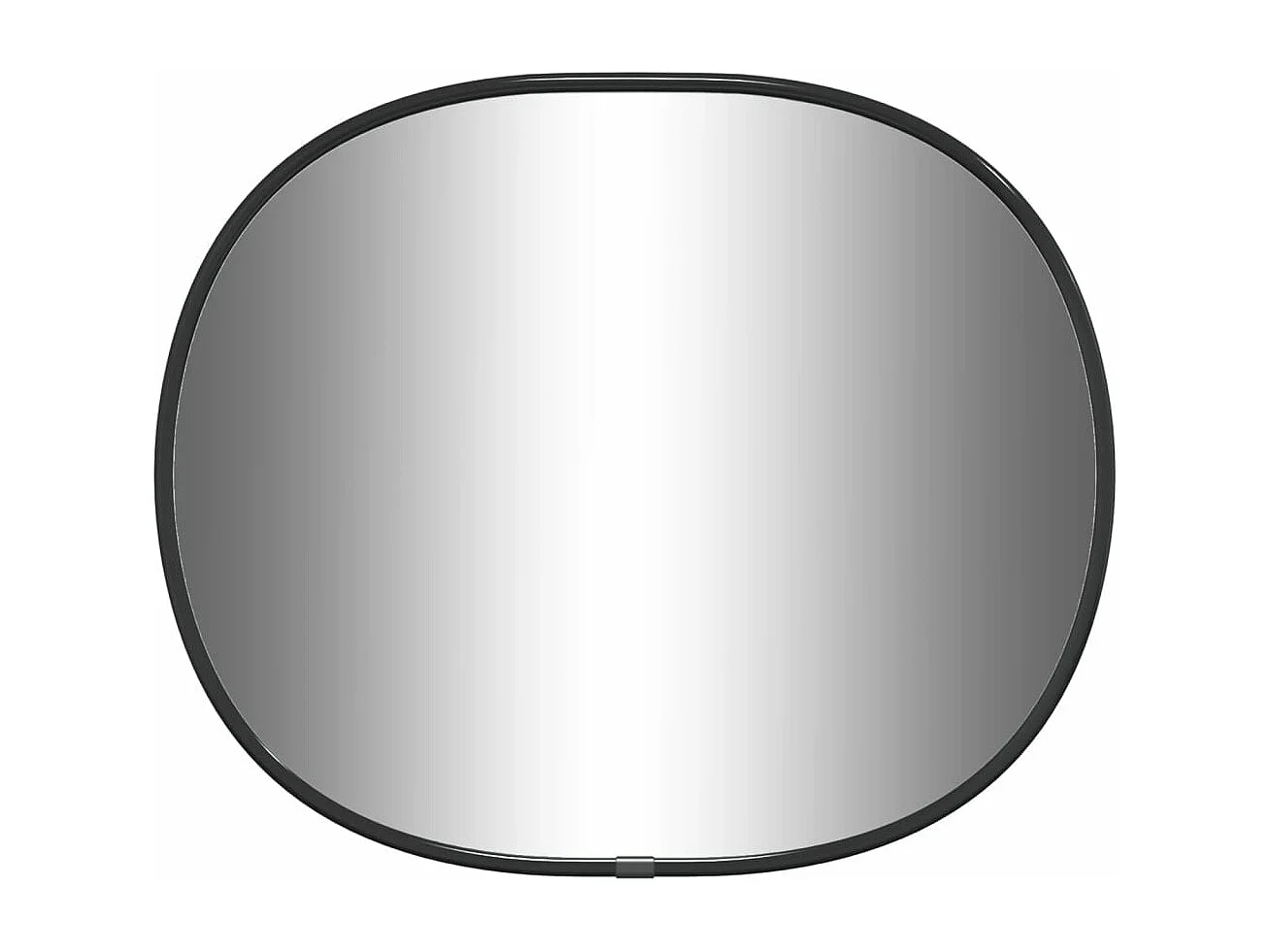 Miroir mural Noir 30x25 cm FR33257