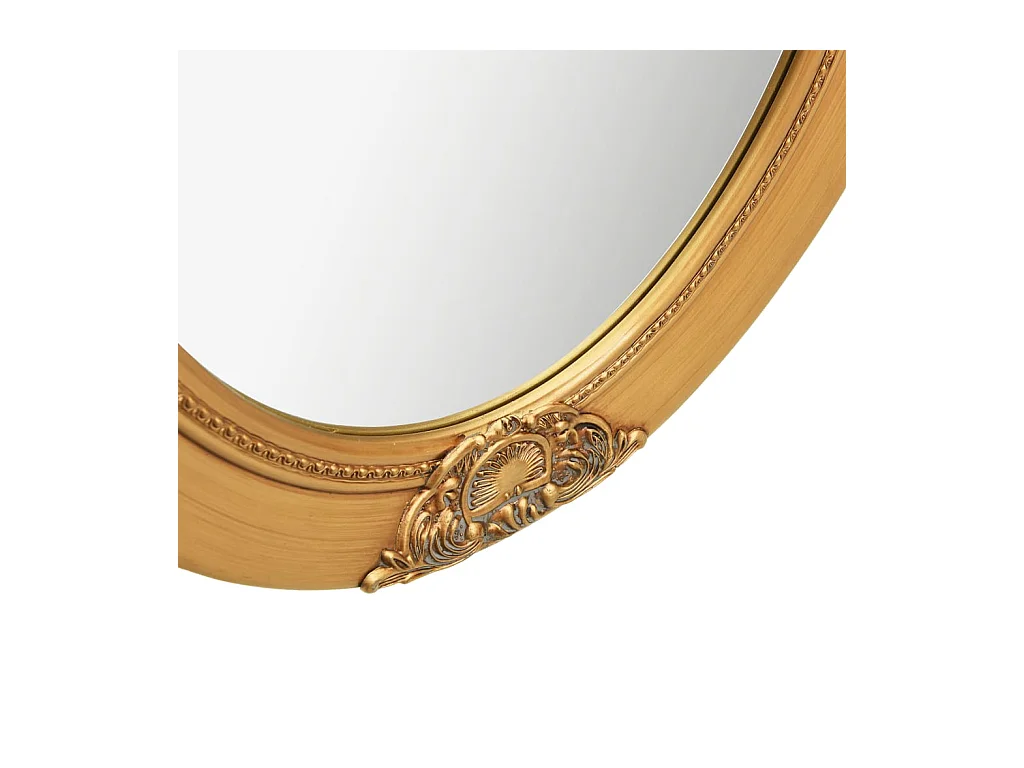Miroir mural style baroque 50x60 cm Doré FR80267