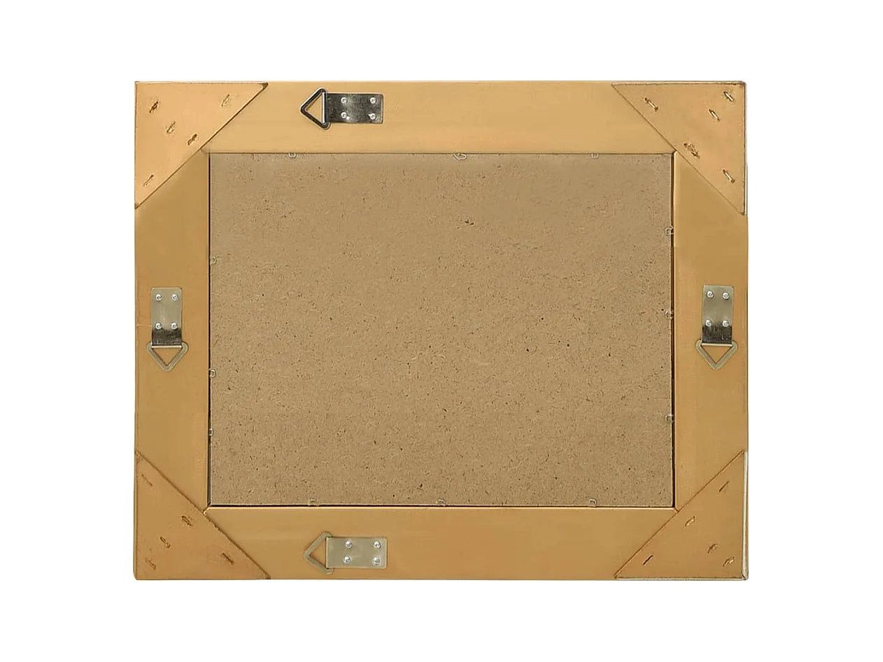Miroir mural style baroque 50x40 cm Doré FR97851