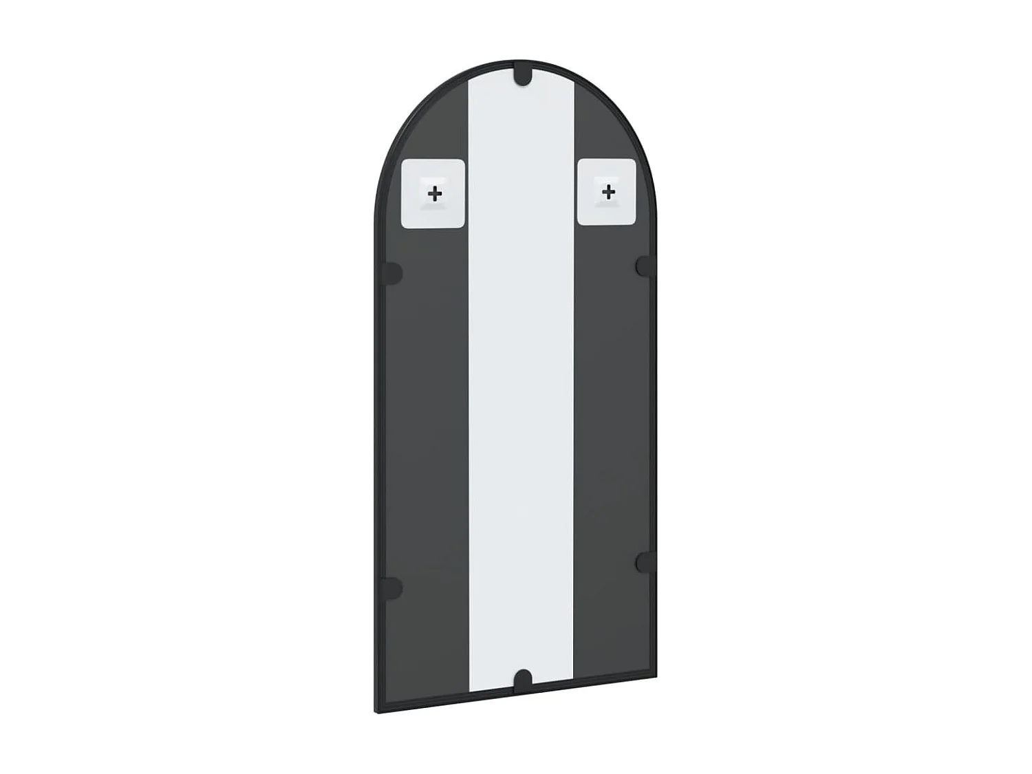 Espejo de pared arco de hierro negro 30x60 cm ES134934