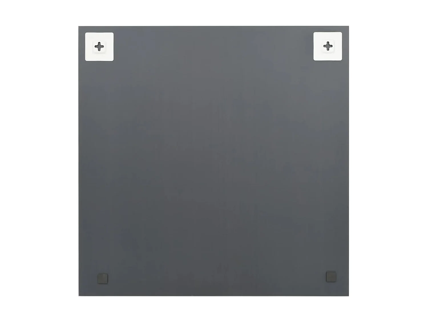 Miroir mural avec lampes LED Carré Verre FR62635