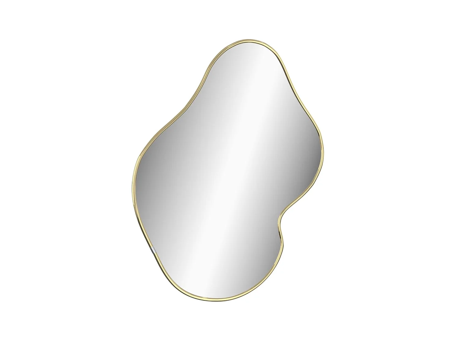 Espejo de pared dorado 60x50 cm ES390959