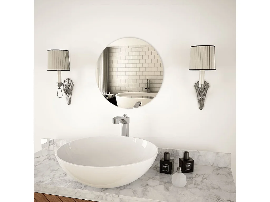 Miroir mural 40 cm Rond Verre FR11611