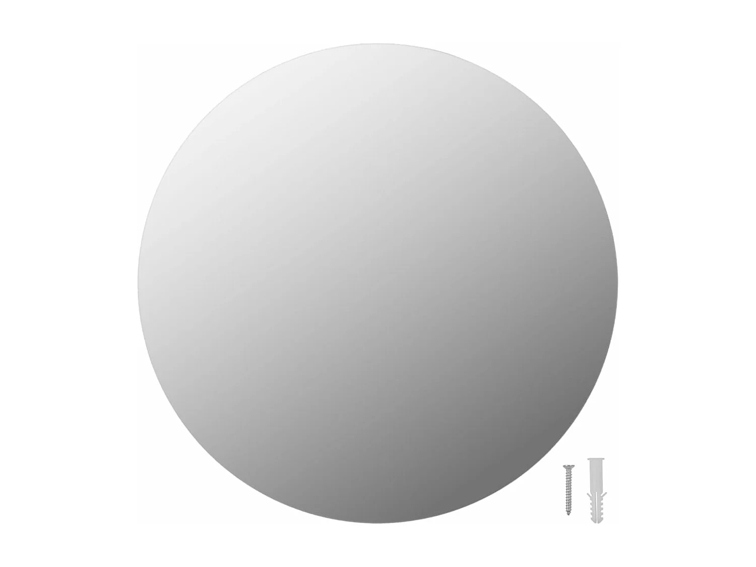 Miroir mural 40 cm Rond Verre FR11611