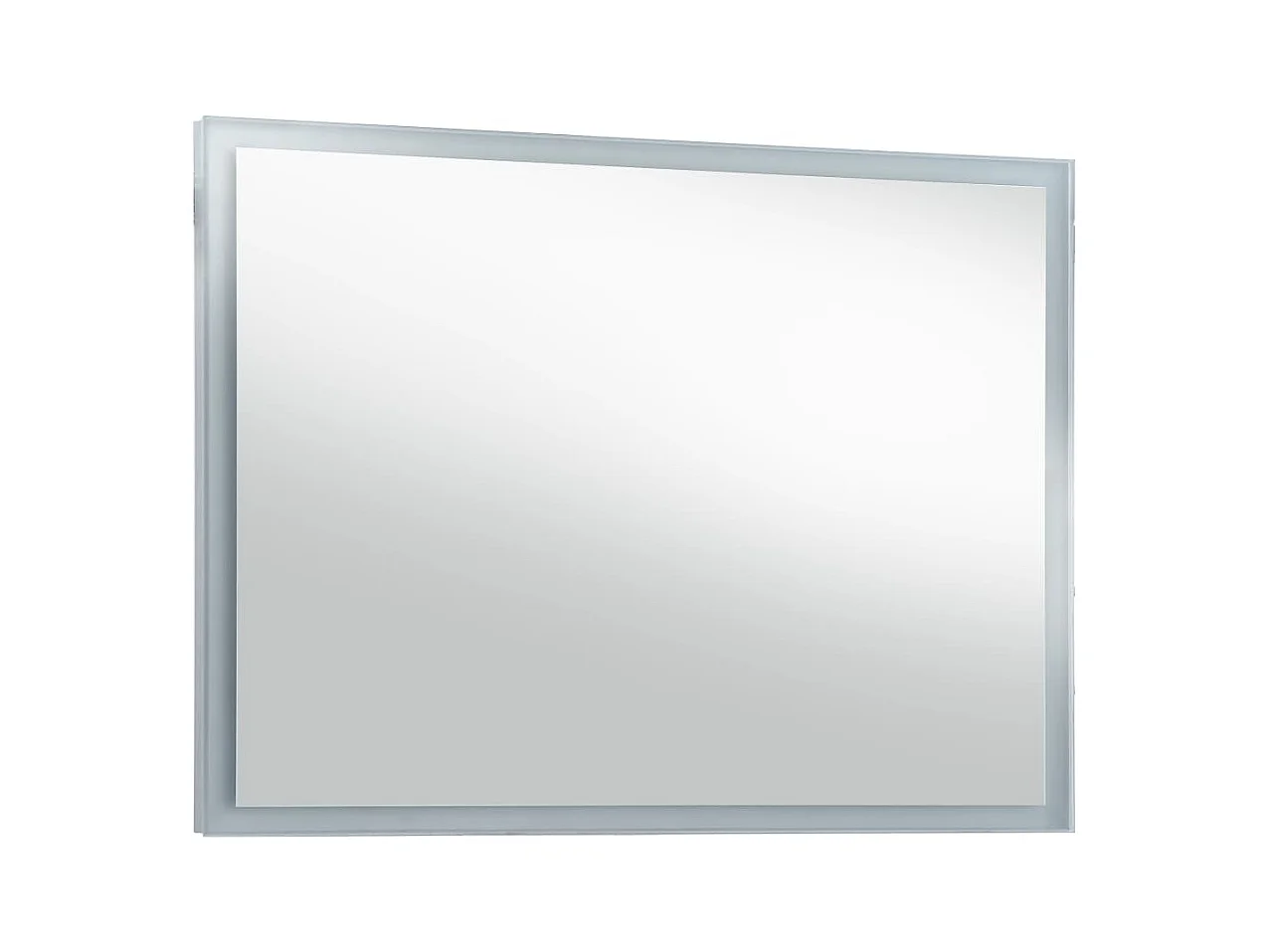 Miroir mural à LED pour salle de bains 100x60 cm FR79669